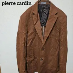pierre cardin 【Ｆ】ブラウン テーラードジャケット大きなポケットのサムネイル