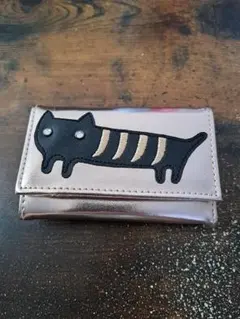 TSUMORI CHISATO 三つ折り財布 メタリック 猫モチーフのサムネイル