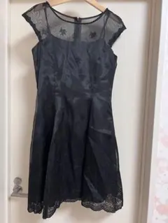 POSADOLL レディース　ブラックAライン　　パーティードレス　黒