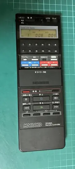 ナショナル　ビデオ MACLORD リモコン　VEQ0448のサムネイル