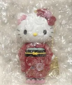 ハローキティ展 50周年 シークレットマスコットチャームA 着物