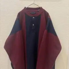 【Sports in Motion】プルオーバースウェット　長袖　エンジ色　XL
