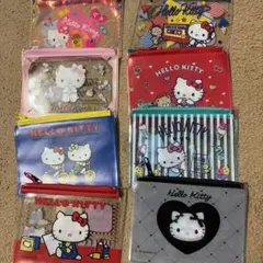 グロモント Hello Kitty オリジナルポーチ 8種類コンプリートセット