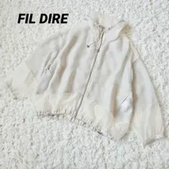【FIL DIRE】ROBE フード付きメッシュシアーパーカー ジャケット