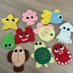 さかなつり　マグネット　ハンドメイド