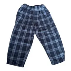 キッズ　チェック柄パンツ100㎝