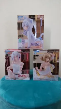 Yumemirize NIKKE　３体セット。Drake,Anis,N102