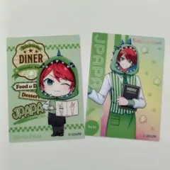 カラフルピーチ　じゃぱぱ　どぬく　クリアカードコレクション　カラピチダイナー