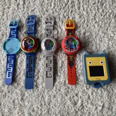 妖怪パッド、ウォッチ3本ほか