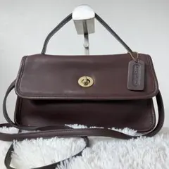 レア品✨COACH コーチ 2way ショルダーバッグ ターンロック　9044