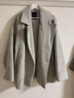JEANASIS グレー チェスターコート Mサイズ