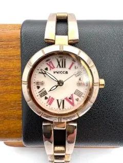 f3329 wicca ウィッカ ソーラー 腕時計 レディース