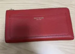 kate spade NEW YORK 長財布 レッドのサムネイル
