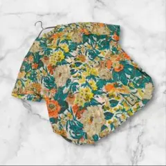 【CestlaVie Beau】シャツ ブラウス トップス 総柄 花柄 コットン