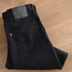 Levi's 511ブラックジーンズ/デニム/古着/W36L32