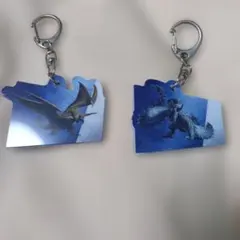 非売品 モンスターハンター アクリルキーホルダー 2種セット Red Bull