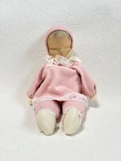 レア廃盤昭和レトロ人形ヒツジラムレム ぬいぐるみ ひつじ ピンク 赤ちゃん人形 レア廃盤昭和レトロ人形ヒツジラムレム ぬいぐるみ ひつじ ピンク