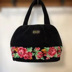 フェイラー　シェニール織 　ハンドバッグ