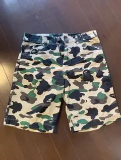 ☆オオタニサン専用☆A Bathing Ape 迷彩カーゴショートパンツ - メルカリ
