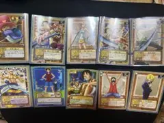 絶版/希少】旧ワンピースカードゲーム ルフィ ゾロ ナミ 3枚セット連番