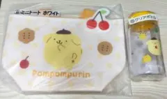 ◆ポムポムプリン 当たりくじ◆ドキュメントファイル２種&ミニトート&クリアボトル