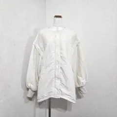 Ray Cassin 2WAY 中綿ジャンパー ナイロンブルゾン ベージュ（F）