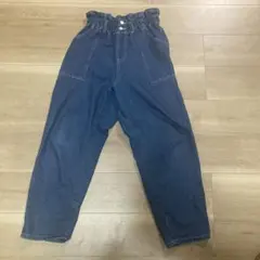 ダークブルー デニムパンツ Lサイズ