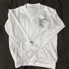 国体2022 YONEX VネックTシャツ