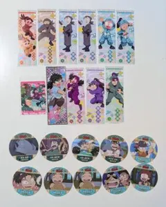 忍たま乱太郎 ロングステッカー コースター クリアカード 仙蔵 他まとめ売り