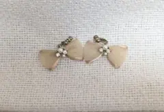 イヤリング リボン