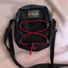 FILA ショルダーバッグ ブラック ネイビー