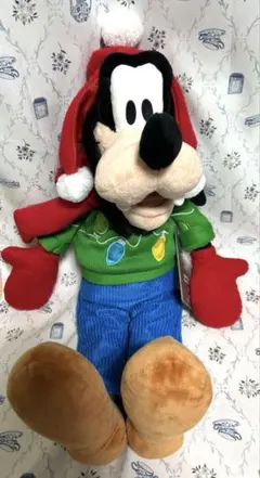 Disney - ディズニー　ヴィンテージハンドクラフトグーフィーサンタクロース　アンティーク ディズニー ヴィンテージハンドクラフトグーフィーサンタクロース