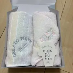 gelato pique ハンドタオルセット2枚新品　ギフトボックス