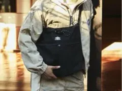 【美品】UMBRO × FREAK'S STORE 別注ナイロンコード付バッグ