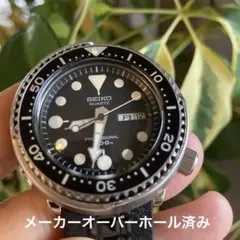 セイコーダイバー　初代ツナ缶　超美品　メーカーで純正ガラス交換&OH済み