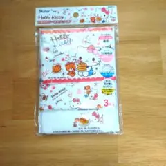 ハローキティ 子供用 ガーゼマスク3P 3才～10才 耳が痛くなりにくい 耳ひものサムネイル
