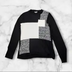 HALHAM パッチワークニット Mサイズ　P105のサムネイル