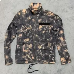 DIESEL ブリーチ加工 タイダイ ミニタリージャケット L
