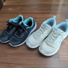asics レーザービーム ２足セット