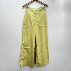 レプシム　LEPSIM イエロー ワイドパンツ イージーパンツ パステル M