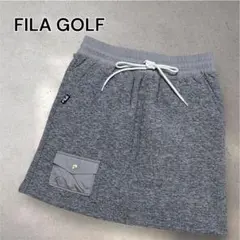 FILA GOLF 裏ボア スカート グレー ゴルフウェア Sサイズ