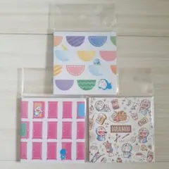 ドラえもん ふせんセット 3種類セット 付箋 メモ帳