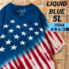 LIQUID BLUE タイダイ柄 USA製 メキシコ製 半袖 Tシャツのサムネイル