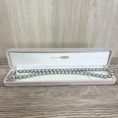 パールネックレス　シルバー　8mm ラウンド