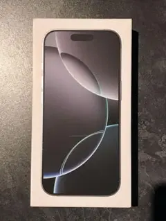 【新品未使用】 iPhone16Pro 256GB ホワイトチタニウム