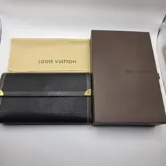 極美品】 ルイヴィトン スハリ 長財布 M91836 ノワール ブラック 