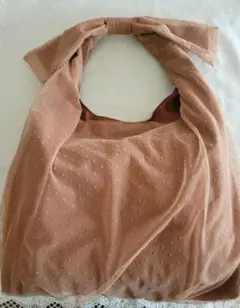 オペークドットクリップ★トートバッグ (ドット柄)