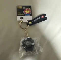 ﻿﻿ポムポムプリン﻿大阪万博サンリオ黒ミャクミャクなりきりキーホルダー
