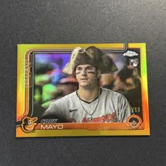 50シリ Coby Mayo 2025 Topps Chorme バリエーション
