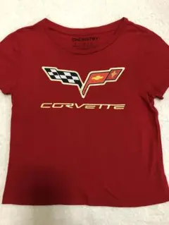 CHEMISTRY CORVETTE ロゴTシャツ レッド
